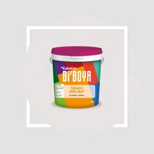 Bi'Boya İpek Mat Trendy İç Cephe Duvar Boyası 15 Lt Kristal