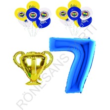 Rönesans Parti Fenerbahçe Sarı Lacivert Doğum Günü Konsepti Yaş 7