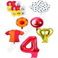 Rönesans Parti Sarı Kırmızı Galatasaray Balon Seti Yaş 4