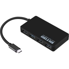 Keepro Type C USB 3.0 4 Port USB 3.0 Çoğaltıcı Hub Yüksek Hızlı Veri Aktarım