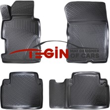 Tegin Honda Civic Sedan 2012 3D Havuzlu Paspas Siyah