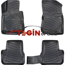 Tegin Citroen C3 2006 3D Havuzlu Paspas Siyah