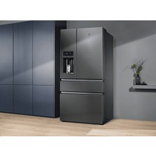 Electrolux LLI9VE54X0 A Enerji Sınıfı 617 L 4 Kapılı French No-Frost Buzdolabı Inox