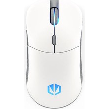 Endorfy Gem Plus Wireless Onyx White Argb Kablosuz Beyaz Gaming Mouse (EY6A015)