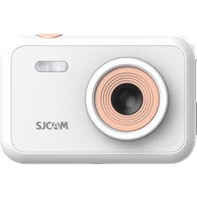 SJCAM FunCam Çocuk Kamerası FullHD 1080p 12MP 2.0” Ekran 650mAh Fotoğraf Makinesi Beyaz