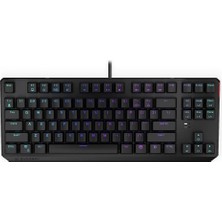 Endorfy Thock Tkl Kailh Red Switch Rgb Türkçe Mekanik Kablolu Siyah Gaming Klavye (EY5A003)