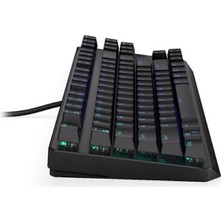 Endorfy Thock Tkl Kailh Red Switch Rgb Türkçe Mekanik Kablolu Siyah Gaming Klavye (EY5A003)