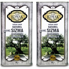 Altın Irmak özel harman Soğuk Sıkım Natürel Sızma Zeytinyağı 2 x 5 litre=10 litre