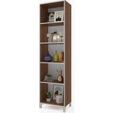 Kenzlife kitaplık tuğçe 188*060*020 cvz ayaklı mutfak dolabı banyo ofis ayakkabılık kiler