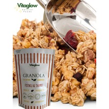 Vitaglow Natural Foods Granola Fıstık & Tahin (250 Gr.) Katkısız , Sağlıklı Atıştırmalık