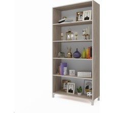 Kenzlife kitaplık tuğçe 168*090*020 crd ayaklı mutfak dolabı banyo ofis ayakkabılık kiler
