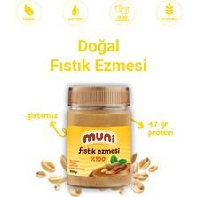 Muni 100% Fıstık Ezmesi, 300 G x 3 Adet