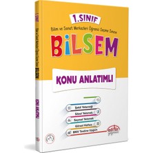 Editör Yayınları Bilsem 1. Sınıf Hazırlık Seti 4 Kitap