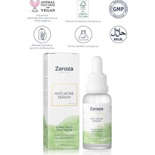 Zaroza Siyah Nokta & Sivilce Karşıtı Azelaik Asit & Salisilik Asit & Niacinamide Serum 30 ml