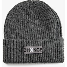 Koton Katlı Bere Slogan Baskılı Etiket Işlemeli