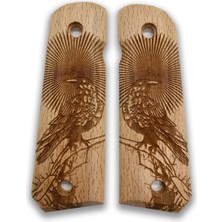 Zib Grips Silah Kabzası - Colt 1911, Girsan Mc 1911 ile Uyumlu - Sadece Vernik Uygulanmış - CLT1911SV068