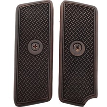 Zib Grips Silah Kabzası - Tokarev M57, Uzun Takarof ile Uyumlu - Koyu Kahverengi Renk - TKVM57CV006
