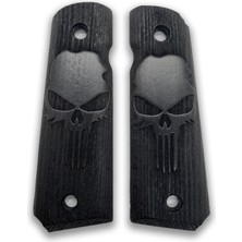 Zib Grips Silah Kabzası - Colt 1911, Girsan Mc 1911 ile Uyumlu - Siyah Renk - CLT1911SY006