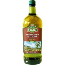 Kristal Zeytinyağı 12LT Natürel Sızma Soğuk Sıkım (Pet) (6pk*2lt) 1 Koli