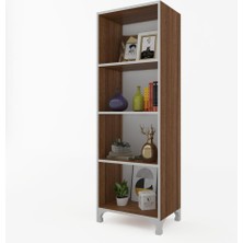 Kenzlife kitaplık tuğçe 128*060*020 cvz ayaklı mutfak dolabı banyo ofis ayakkabılık kiler