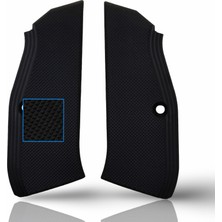 Zib Grips Silah Kabzası - Cz Shadow 2 ile Uyumlu - Siyah Renk - Polimer Malzemesinden Yapılma - POCZSW2SY001