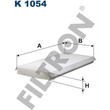 Filtron 1062253 Polen Filtresi Ford Focus1 Tourneo Transıt 98- K1054