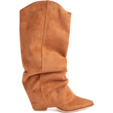 Enodia Taba Uzun Körüklü Çizme