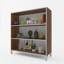 Kenzlife kitaplık tuğçe 088*090*020 cvz ayaklı mutfak dolabı banyo ofis ayakkabılık kiler