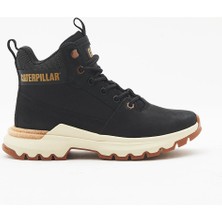 Cat Caterpillar Colorado Sneaker Kadın Siyah Deri Bot