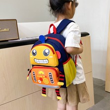 Merrigift Çocuksu Sevimli Robot Anaokulu Ilkokul Öğrenci Sırt Çantası (Yurt Dışından)