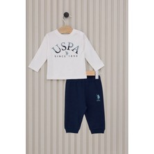 U.S. Polo Assn. Lacivert Erkek Bebek 3'lü Takım