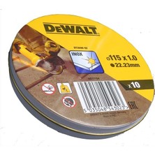 Dewalt DT3506 115X1.0 mm Inox Kesici Disk 10'lu