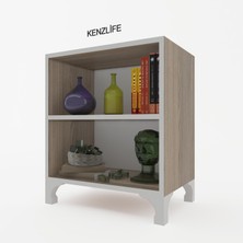 Kenzlife kitaplık tuğçe 068*030*020 crd ayaklı mutfak dolabı banyo ofis ayakkabılık kiler