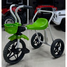 Nostaljik Demir Dayanıklı Gövde 3 Tekerli Bisiklet