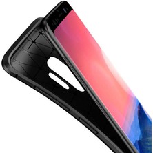 Skyarc Samsung Galaxy S9 Karbon Görünüm Negro Silikon Kılıf