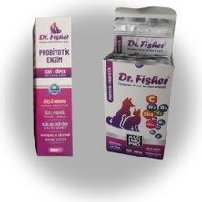 Dr. Fisher Alg Imu Pro&pet Pro (Kedi) (Güçlü Omega3 Probiyotik Desteği& Enzimler Güçlü Bağışıklık 150 gr + 100 ml