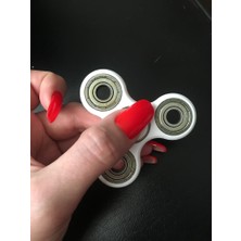 Byr Üçlü Fidget Spinner Stres Çarkı Oyuncak Beyaz 1802260 Byrnew