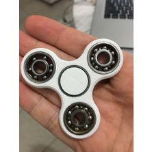 Byr Üçlü Fidget Spinner Stres Çarkı Oyuncak Beyaz 1802260 Byrnew