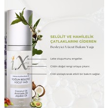 ixora Oil Hamilelik Çatlakları Gideren Yoğun Besleyici Sıkılaştırıcı Doğal Vücut Bakım Yağı 50 ml