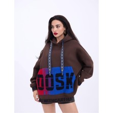 Kapüşonlu Oversize Sweatshirt