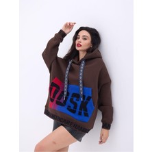 Kapüşonlu Oversize Sweatshirt