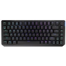 Endorfy Thock 75% Wireless Kailh Red Switch Rgb Ingilizce Mekanik Siyah Gaming Mini Klavye (EY5A073)