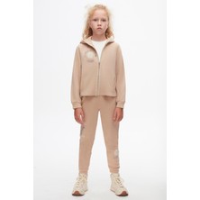Nk Kids 57803 Kız Çocuk Camel Botanik Pantolon