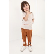 Toontoy Erkek Çocuk Nakışlı Eşofman Takım