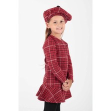 Ahenk Kids AHENGİM KIZ ÇOÇUK ŞAPKALI ELBİSE AK2200