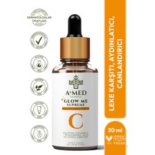 A+ MED Cosmetics Aydınlatıcı,Cilt Tonu Eşitleyici Ve Leke Karşıtı Alpha Arbutin Cilt Bakım Serumu 30 ml (Alpha Arbutin %2 + Hyaluronic Acid)