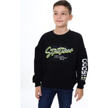 Toontoy Erkek Çocuk Baskılı Sweatshirt