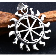 Vikings Paslanmaz Çelik Nordic Slav Yıldızı Viking Kolye