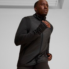Puma Run Cloudspun Wrmlbl Erkek Siyah Dik Yaka Ceket