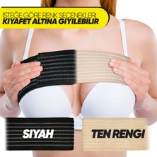 Pucka Bandaj Cırt Tutan Kumaş 8X110 cm Operasyon Sonrası Sabitleyici Bölgesel Baskı Tüm Vücut Için